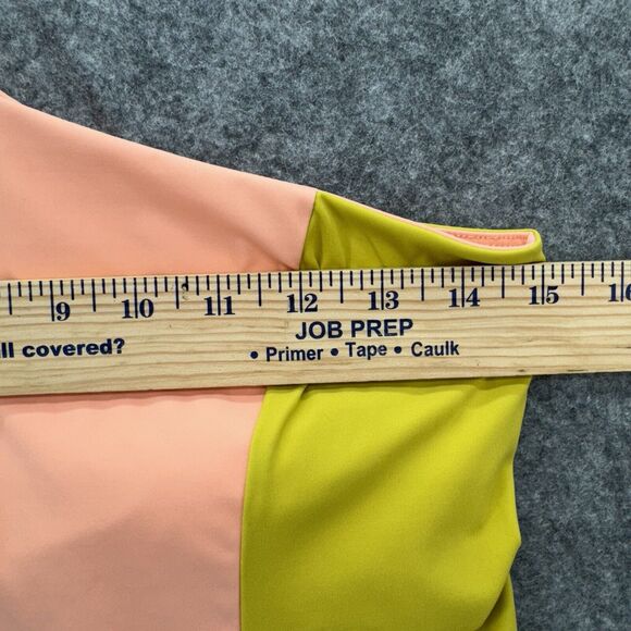 Outdoor Voices Womens One Shoulder Dress Size Medium Color Block Pickleball - Picture 9 of 10